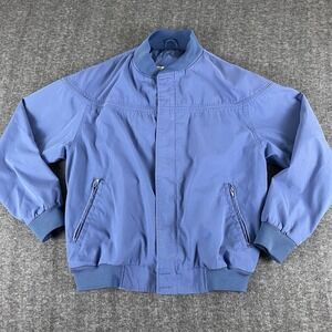 Vintage Original Windbreaker Jacket Men's Sm Bomber Harrington 80s 1980s Retro